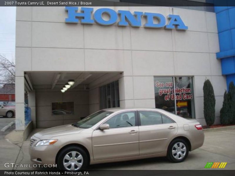 Desert Sand Mica / Bisque 2007 Toyota Camry LE