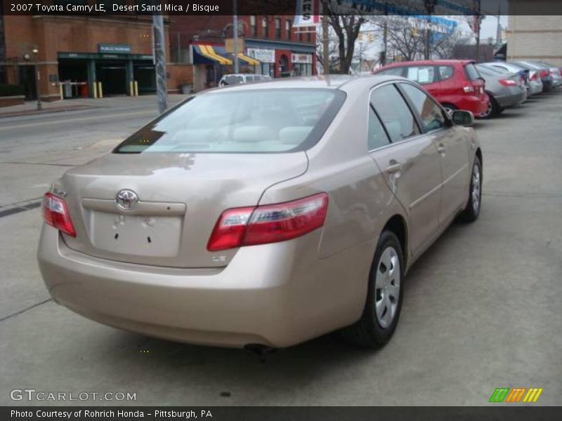 Desert Sand Mica / Bisque 2007 Toyota Camry LE