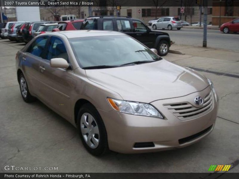 Desert Sand Mica / Bisque 2007 Toyota Camry LE