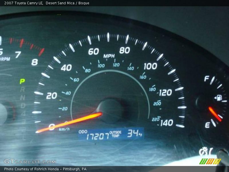 Desert Sand Mica / Bisque 2007 Toyota Camry LE