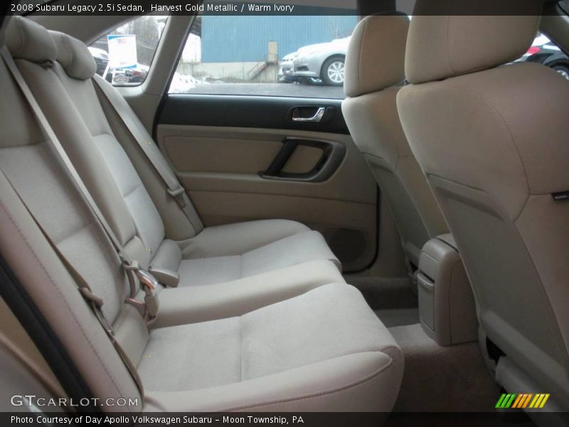 Harvest Gold Metallic / Warm Ivory 2008 Subaru Legacy 2.5i Sedan