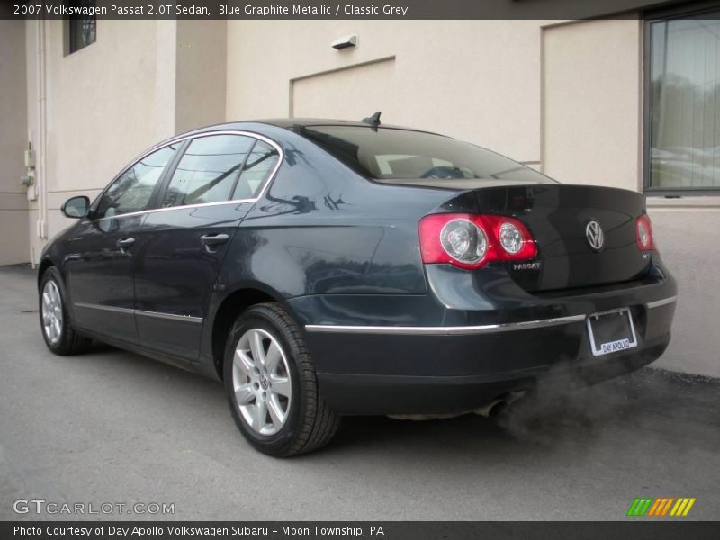 Blue Graphite Metallic / Classic Grey 2007 Volkswagen Passat 2.0T Sedan
