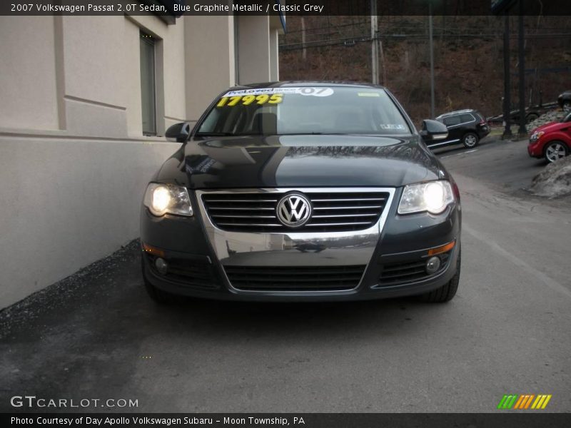 Blue Graphite Metallic / Classic Grey 2007 Volkswagen Passat 2.0T Sedan