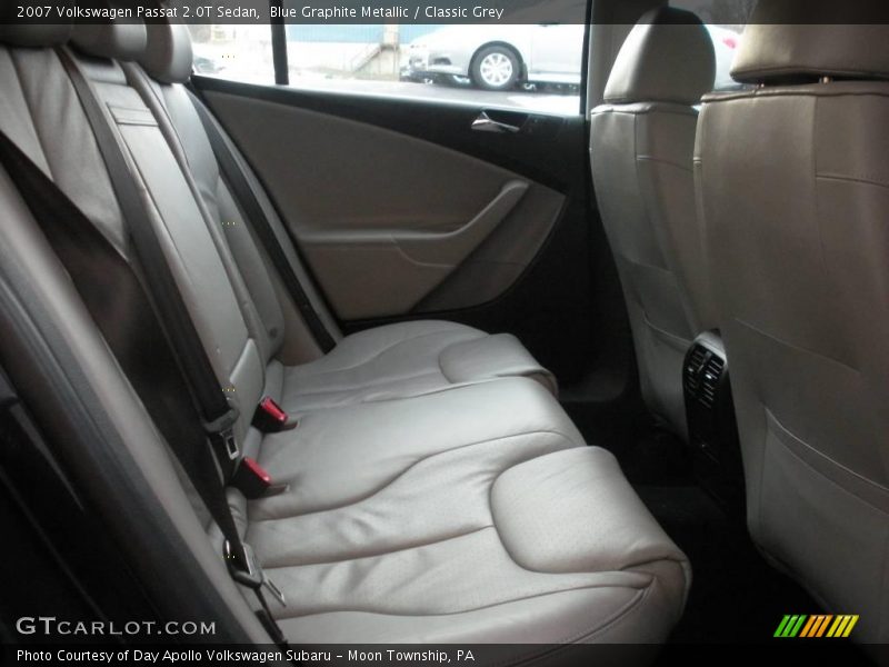Blue Graphite Metallic / Classic Grey 2007 Volkswagen Passat 2.0T Sedan