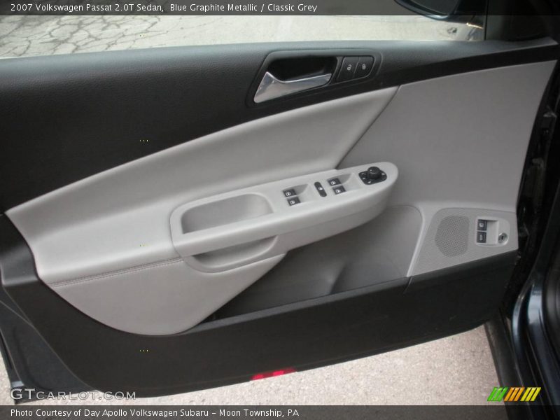 Blue Graphite Metallic / Classic Grey 2007 Volkswagen Passat 2.0T Sedan
