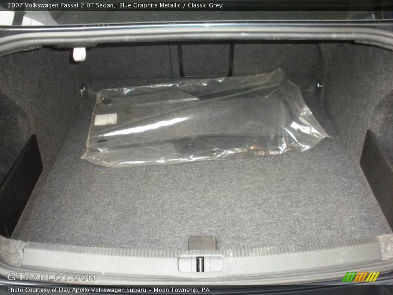 Blue Graphite Metallic / Classic Grey 2007 Volkswagen Passat 2.0T Sedan