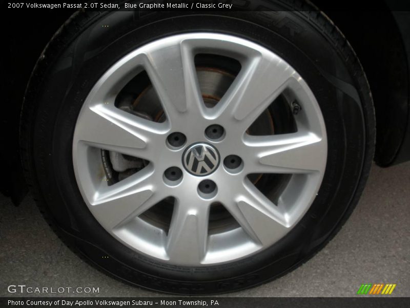 Blue Graphite Metallic / Classic Grey 2007 Volkswagen Passat 2.0T Sedan