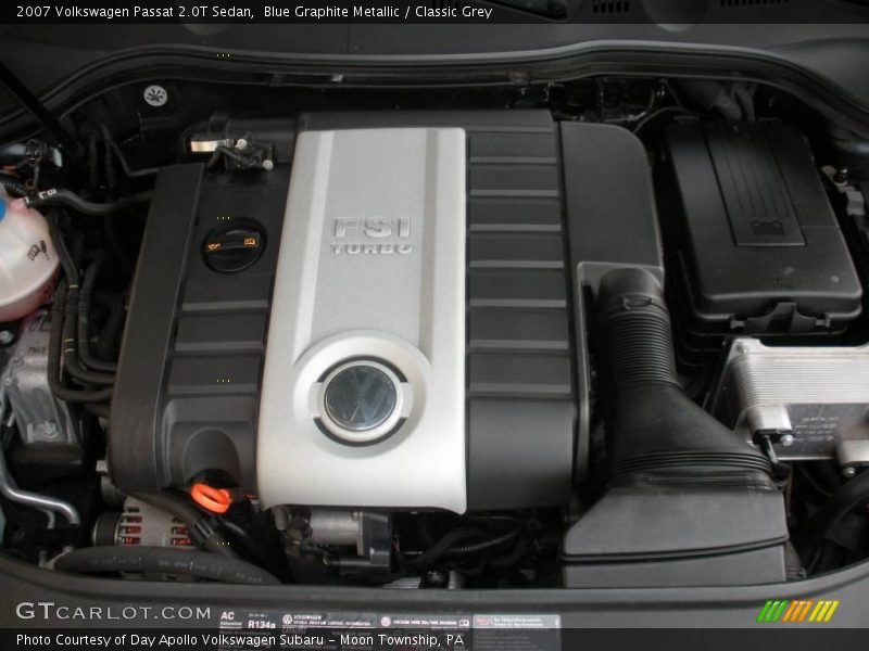 Blue Graphite Metallic / Classic Grey 2007 Volkswagen Passat 2.0T Sedan
