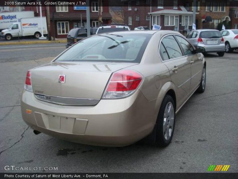 Golden Cashmere / Tan 2008 Saturn Aura XE