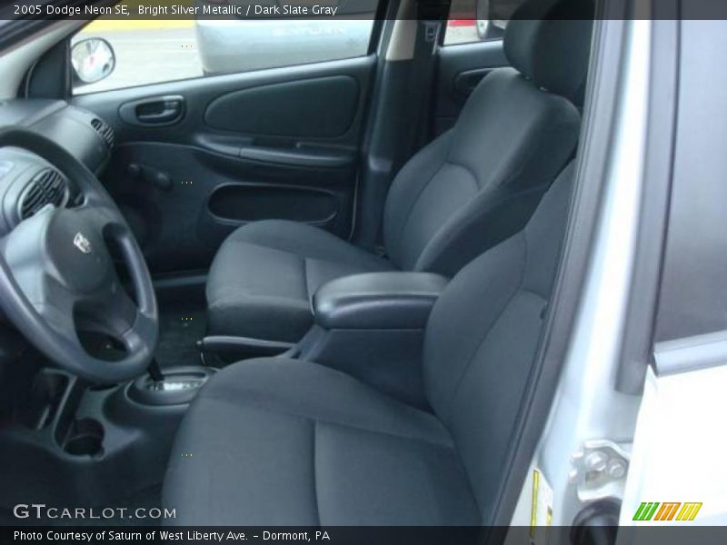 Bright Silver Metallic / Dark Slate Gray 2005 Dodge Neon SE