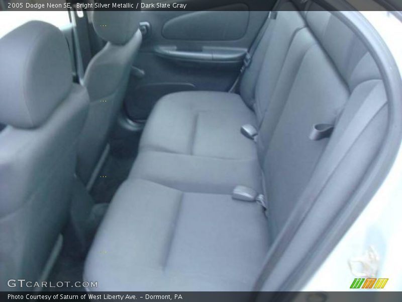 Bright Silver Metallic / Dark Slate Gray 2005 Dodge Neon SE