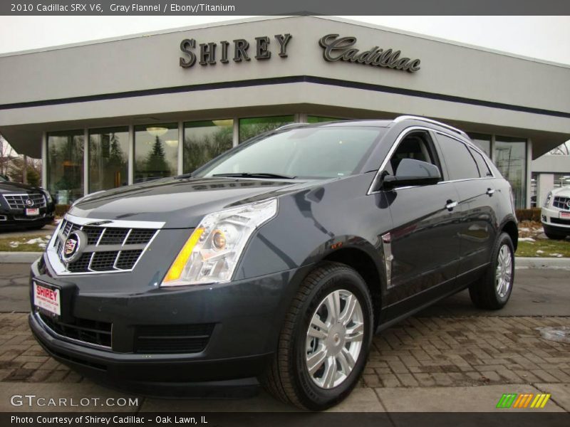 Gray Flannel / Ebony/Titanium 2010 Cadillac SRX V6