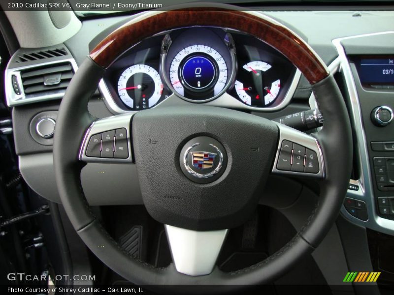 Gray Flannel / Ebony/Titanium 2010 Cadillac SRX V6
