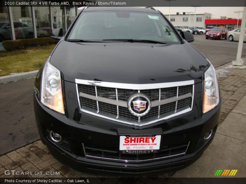 Black Raven / Ebony/Titanium 2010 Cadillac SRX 4 V6 Turbo AWD
