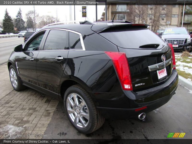 Black Raven / Ebony/Titanium 2010 Cadillac SRX 4 V6 Turbo AWD