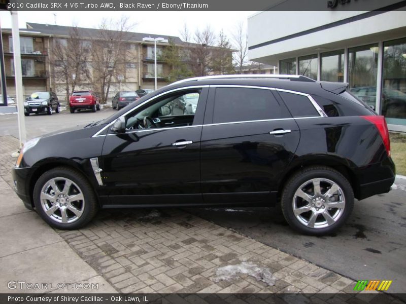 Black Raven / Ebony/Titanium 2010 Cadillac SRX 4 V6 Turbo AWD