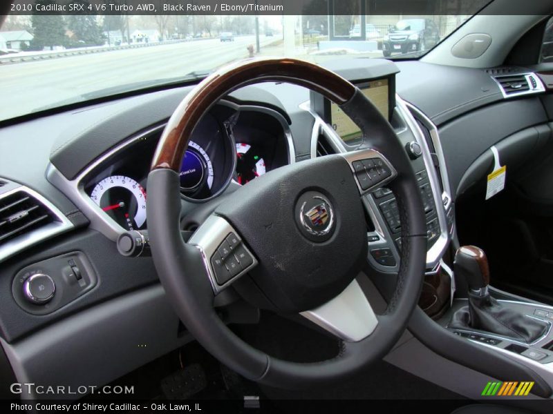 Black Raven / Ebony/Titanium 2010 Cadillac SRX 4 V6 Turbo AWD