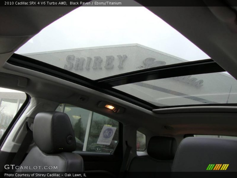 Black Raven / Ebony/Titanium 2010 Cadillac SRX 4 V6 Turbo AWD