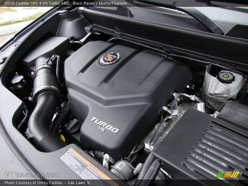 Black Raven / Ebony/Titanium 2010 Cadillac SRX 4 V6 Turbo AWD