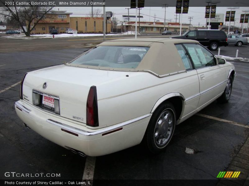 White Diamond / Oatmeal 2001 Cadillac Eldorado ESC