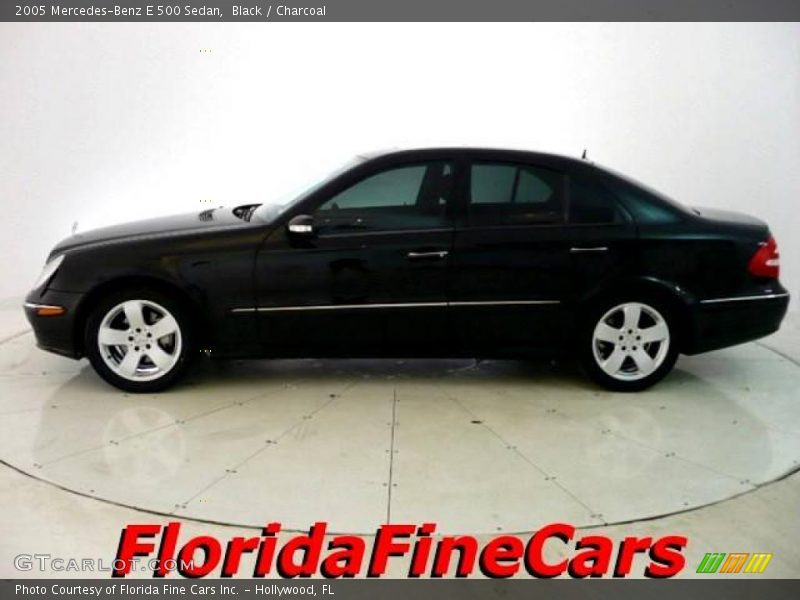 Black / Charcoal 2005 Mercedes-Benz E 500 Sedan