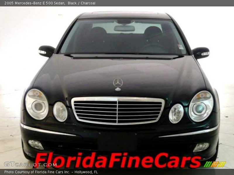 Black / Charcoal 2005 Mercedes-Benz E 500 Sedan