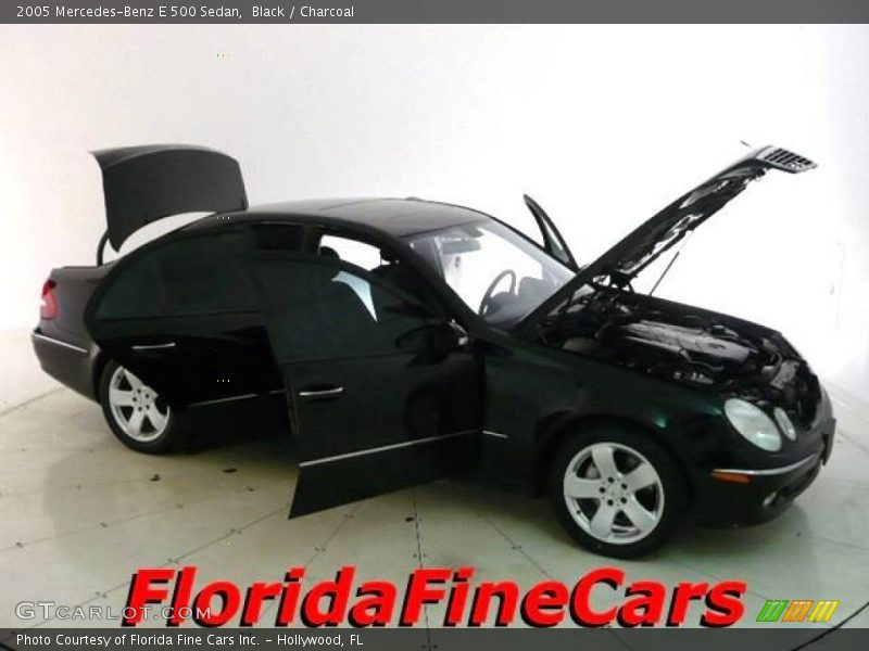 Black / Charcoal 2005 Mercedes-Benz E 500 Sedan