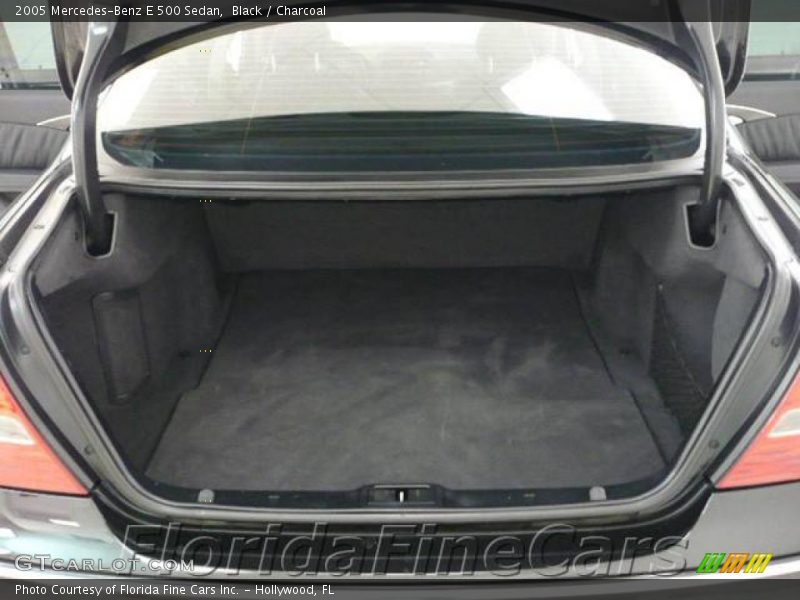 Black / Charcoal 2005 Mercedes-Benz E 500 Sedan