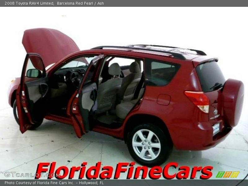 Barcelona Red Pearl / Ash 2008 Toyota RAV4 Limited