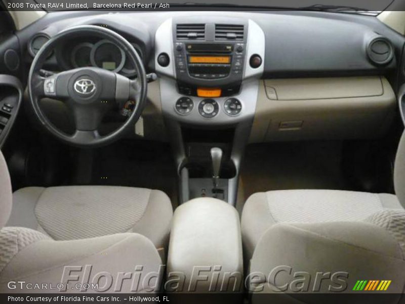 Barcelona Red Pearl / Ash 2008 Toyota RAV4 Limited