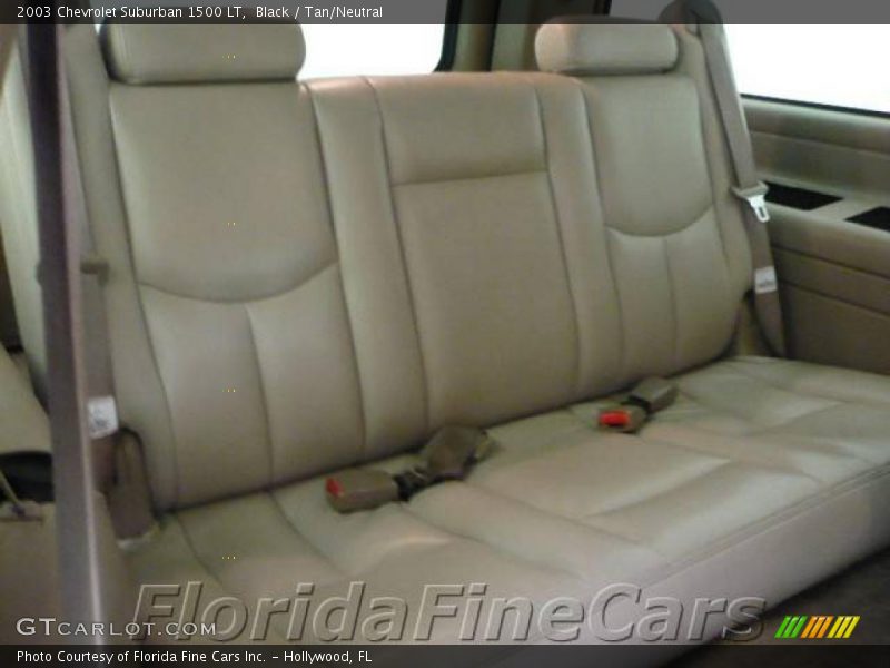 Black / Tan/Neutral 2003 Chevrolet Suburban 1500 LT