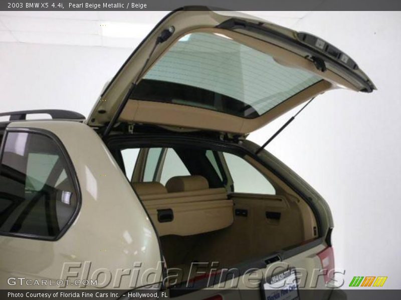 Pearl Beige Metallic / Beige 2003 BMW X5 4.4i