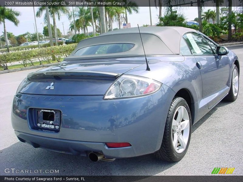 Still Blue Pearl / Medium Gray 2007 Mitsubishi Eclipse Spyder GS