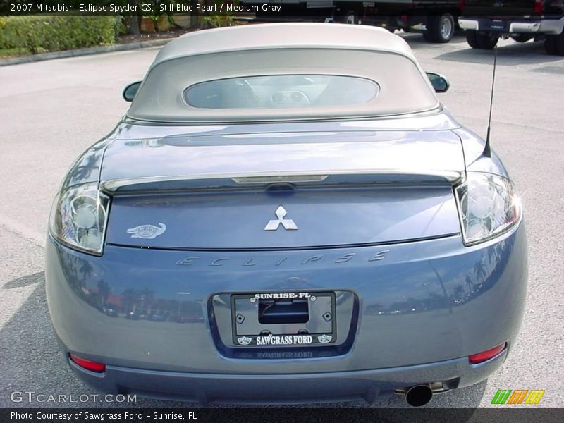 Still Blue Pearl / Medium Gray 2007 Mitsubishi Eclipse Spyder GS