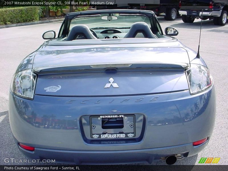 Still Blue Pearl / Medium Gray 2007 Mitsubishi Eclipse Spyder GS