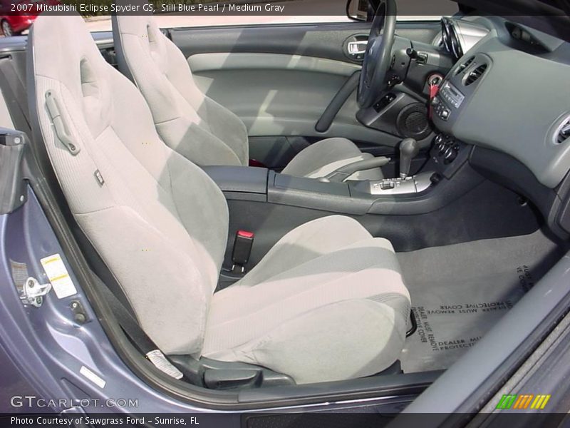 Still Blue Pearl / Medium Gray 2007 Mitsubishi Eclipse Spyder GS