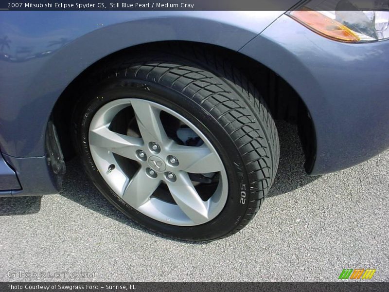 Still Blue Pearl / Medium Gray 2007 Mitsubishi Eclipse Spyder GS