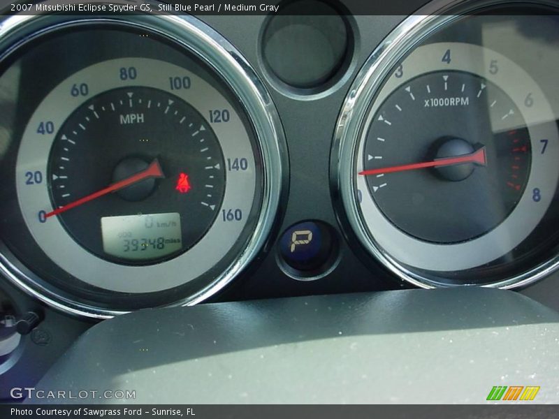 Still Blue Pearl / Medium Gray 2007 Mitsubishi Eclipse Spyder GS