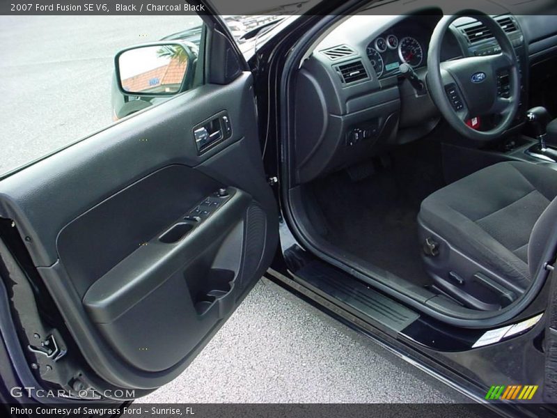 Black / Charcoal Black 2007 Ford Fusion SE V6