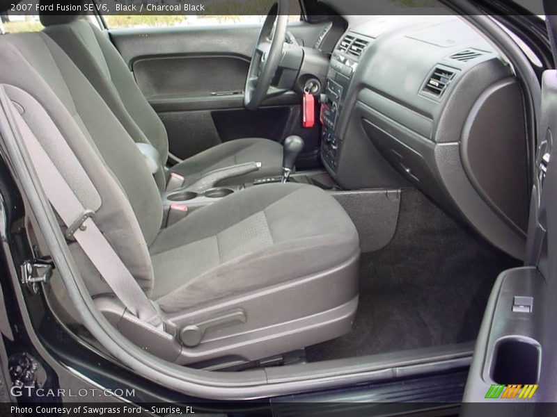 Black / Charcoal Black 2007 Ford Fusion SE V6