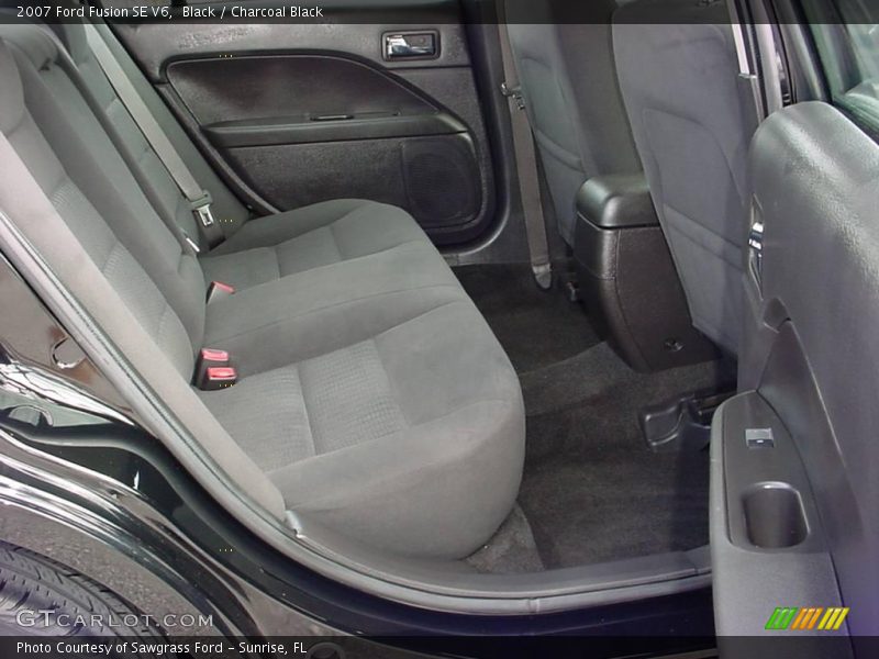 Black / Charcoal Black 2007 Ford Fusion SE V6