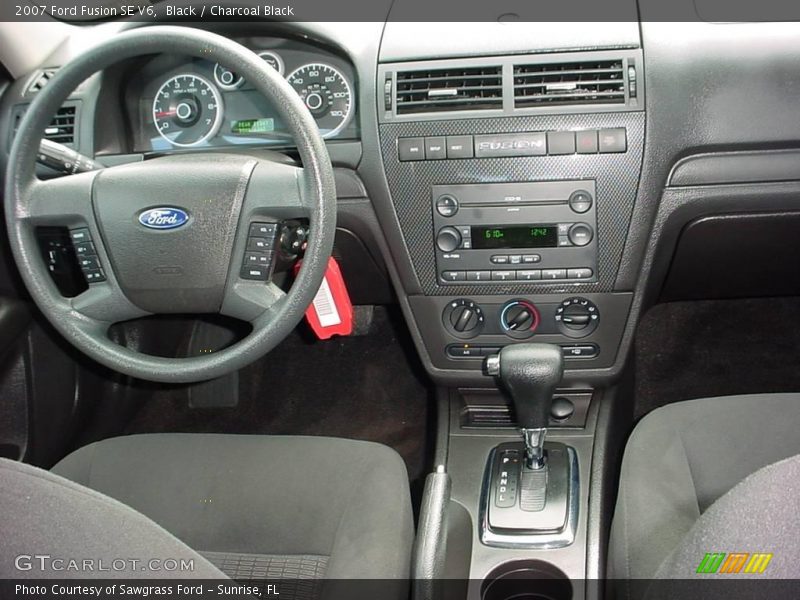Black / Charcoal Black 2007 Ford Fusion SE V6