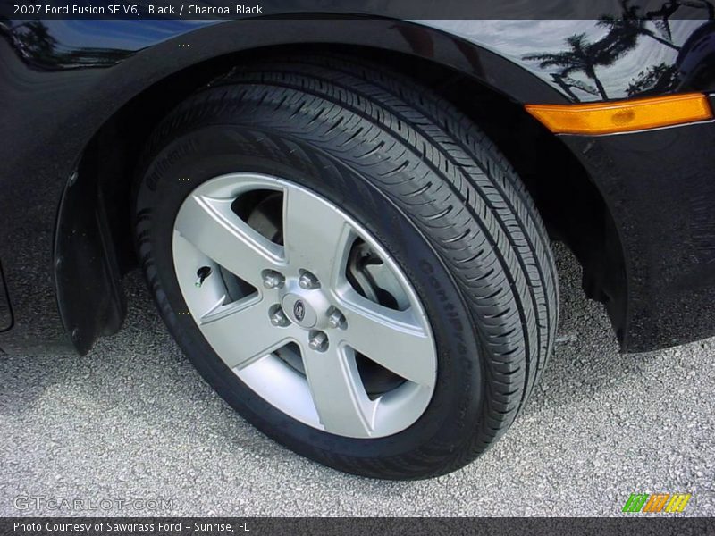 Black / Charcoal Black 2007 Ford Fusion SE V6