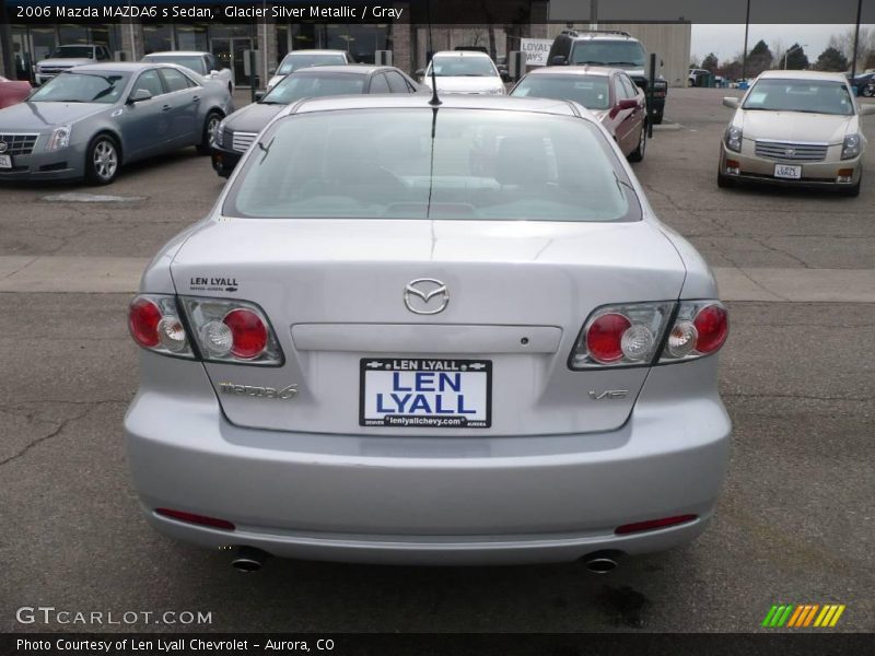 Glacier Silver Metallic / Gray 2006 Mazda MAZDA6 s Sedan