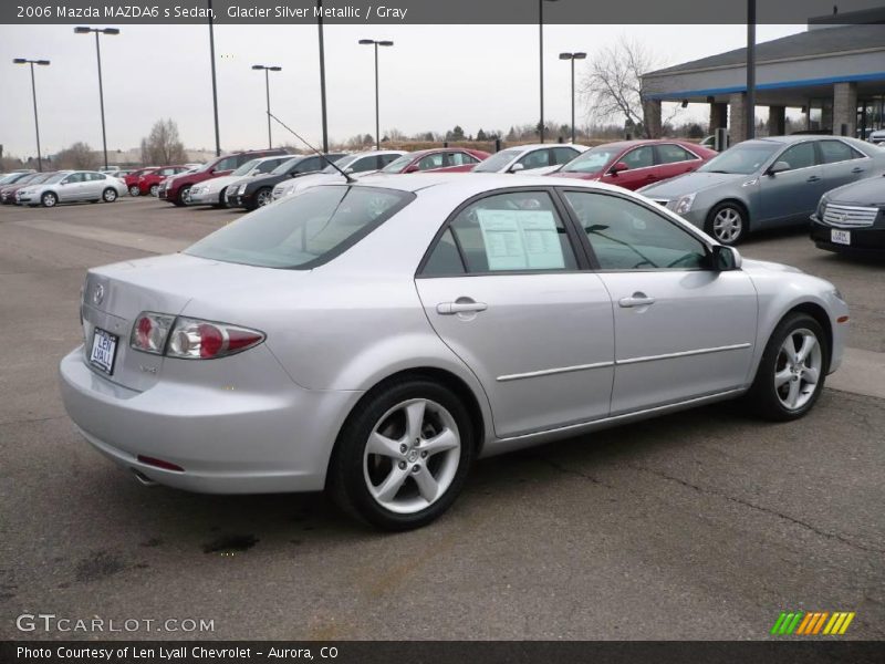 Glacier Silver Metallic / Gray 2006 Mazda MAZDA6 s Sedan