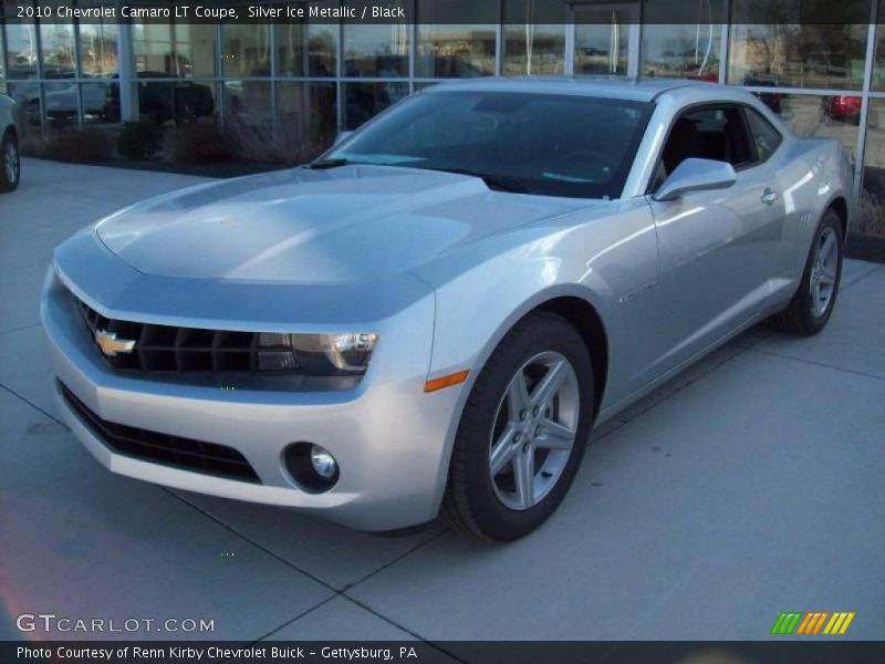 Silver Ice Metallic / Black 2010 Chevrolet Camaro LT Coupe