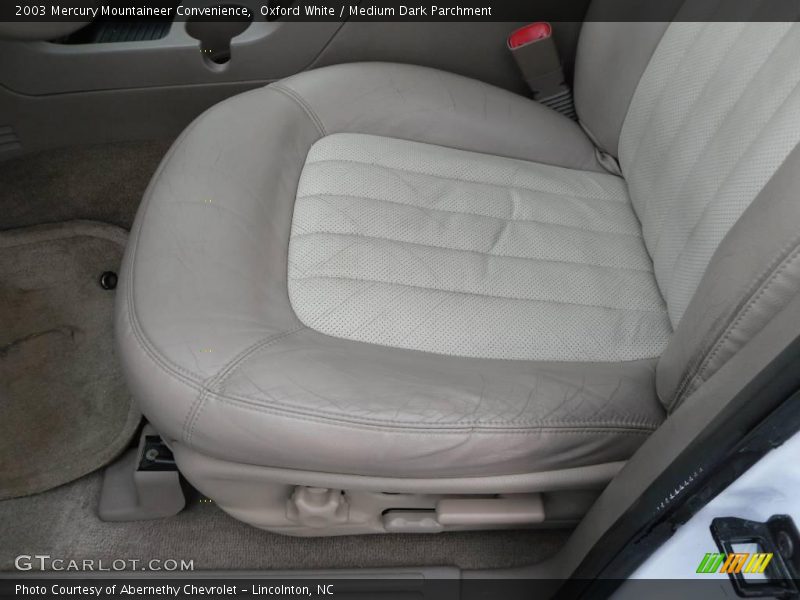 Oxford White / Medium Dark Parchment 2003 Mercury Mountaineer Convenience