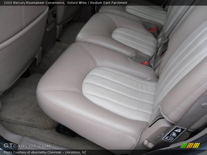 Oxford White / Medium Dark Parchment 2003 Mercury Mountaineer Convenience