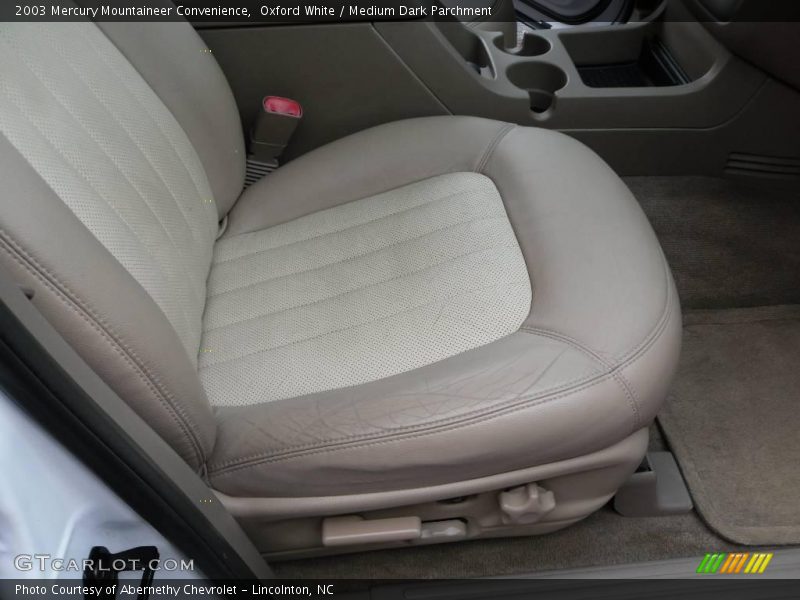 Oxford White / Medium Dark Parchment 2003 Mercury Mountaineer Convenience