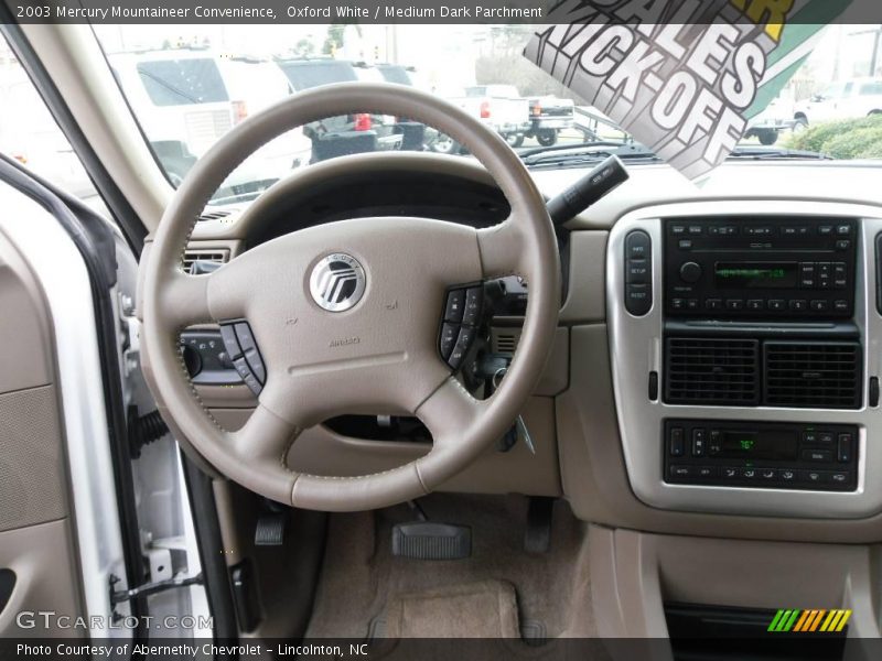 Oxford White / Medium Dark Parchment 2003 Mercury Mountaineer Convenience